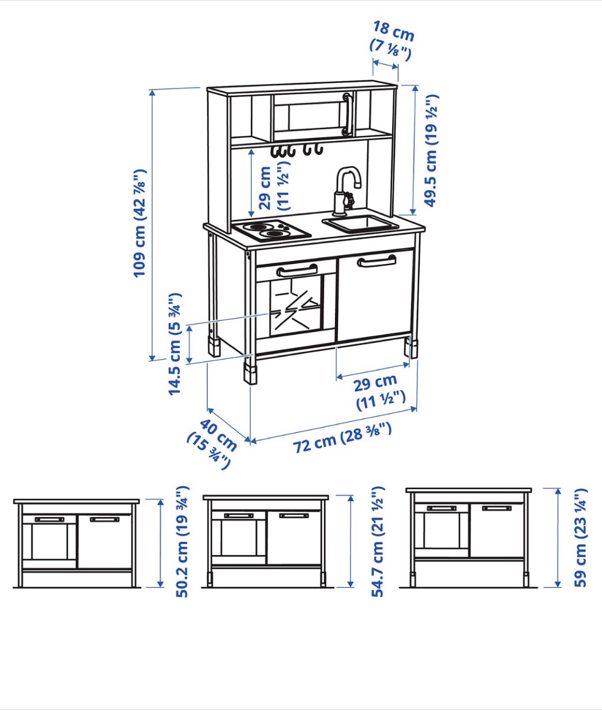 IKEA DUKTIG Play Kitchen - Birch - photo 2