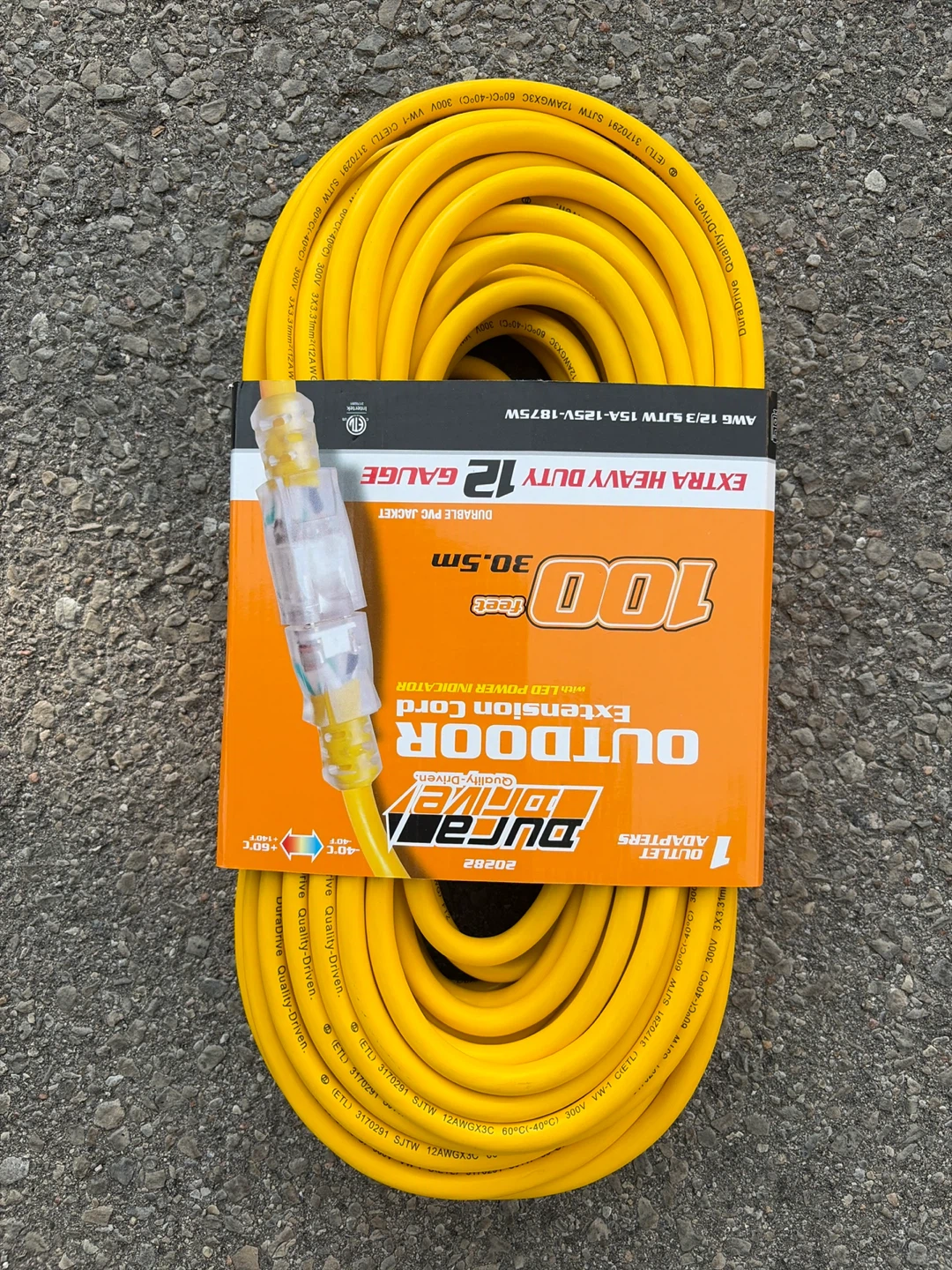 DuroMaxx 100ft Outdoor Extension Cord - photo 2