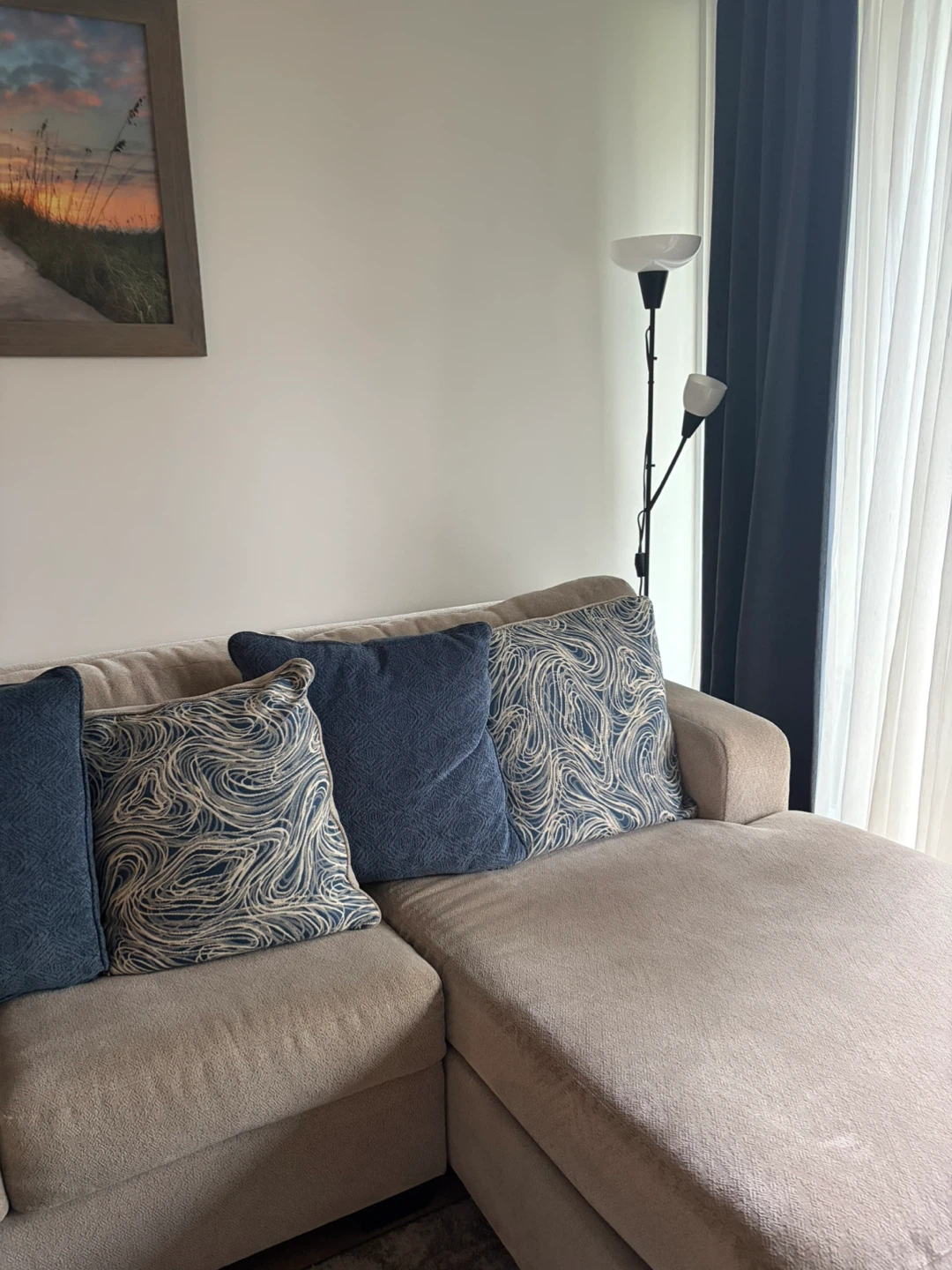 L-Shaped Sectional Sofa with Chaise - photo 2