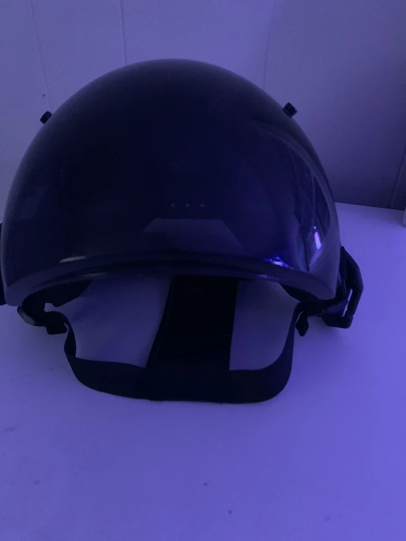 Black Tactical Airsoft Helmet with Visor - photo 3