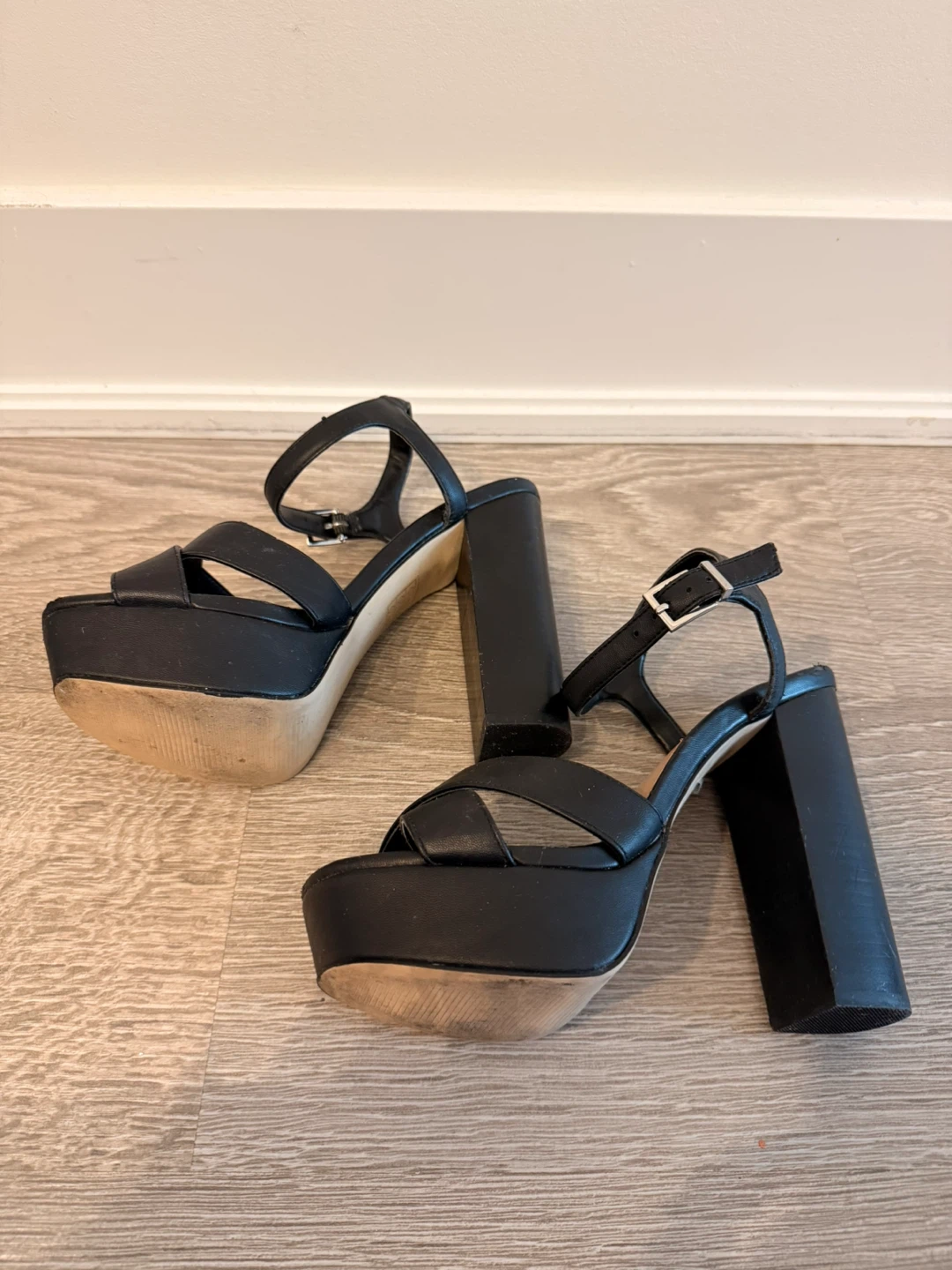 Call It Spring Black Platform High Heels - photo 2
