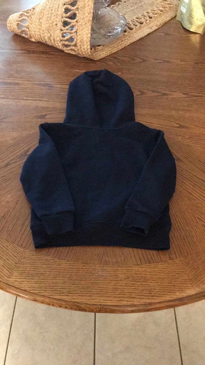 Boy’s Polo Ralph Lauren Navy Hoodie - Size 4/4T - photo 3