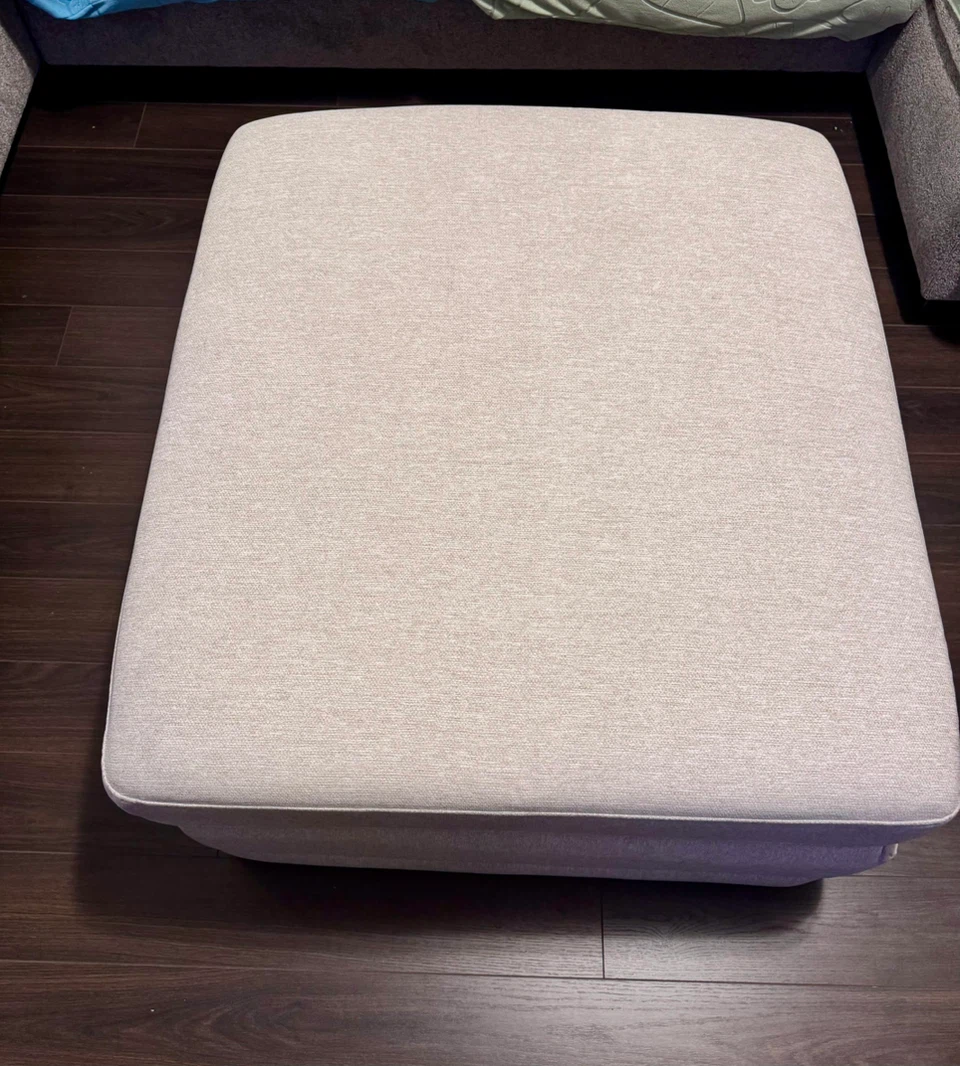 Large Upholstered Ottoman - photo 2