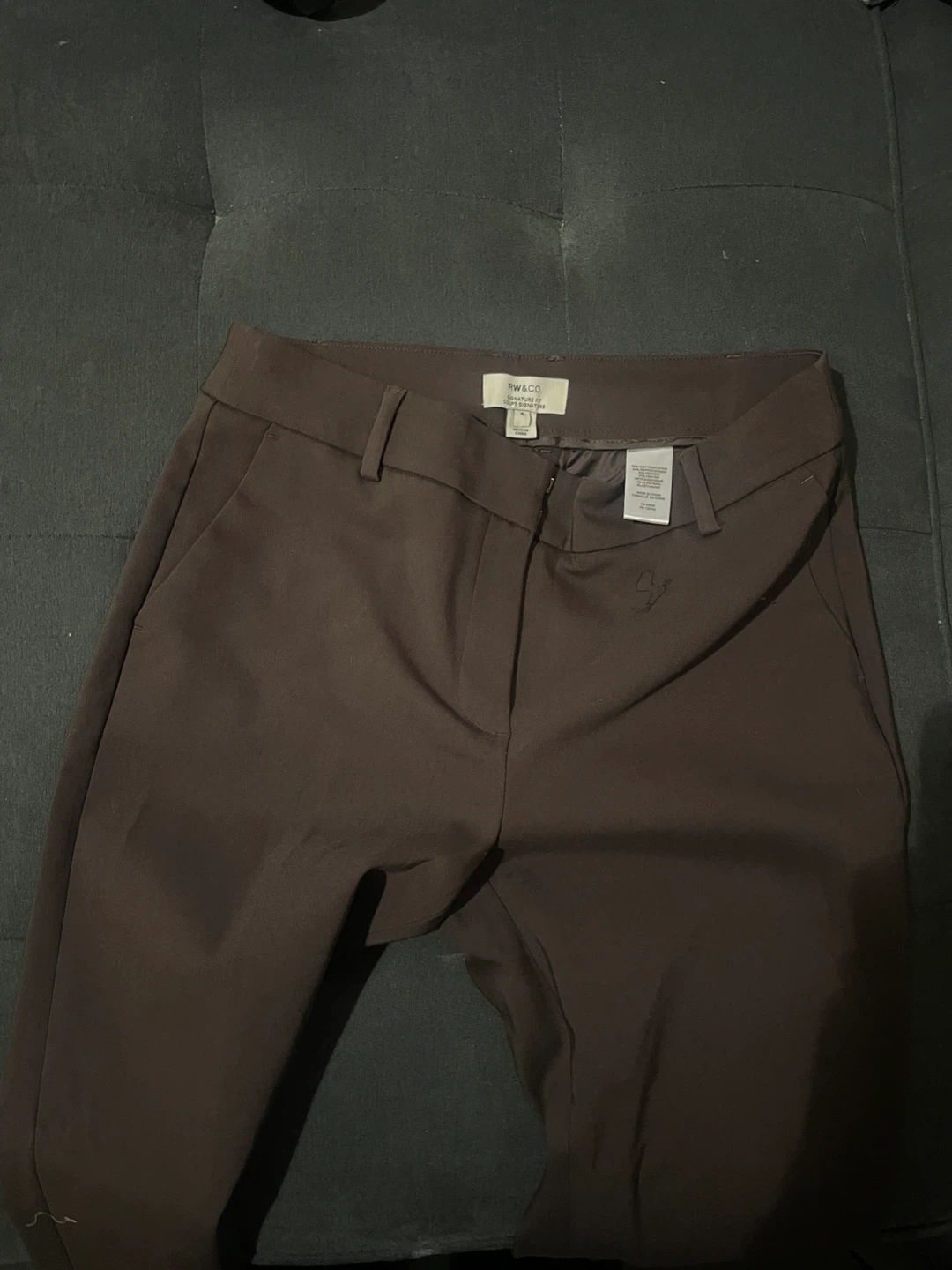 RW&CO. Brown Dress Pants