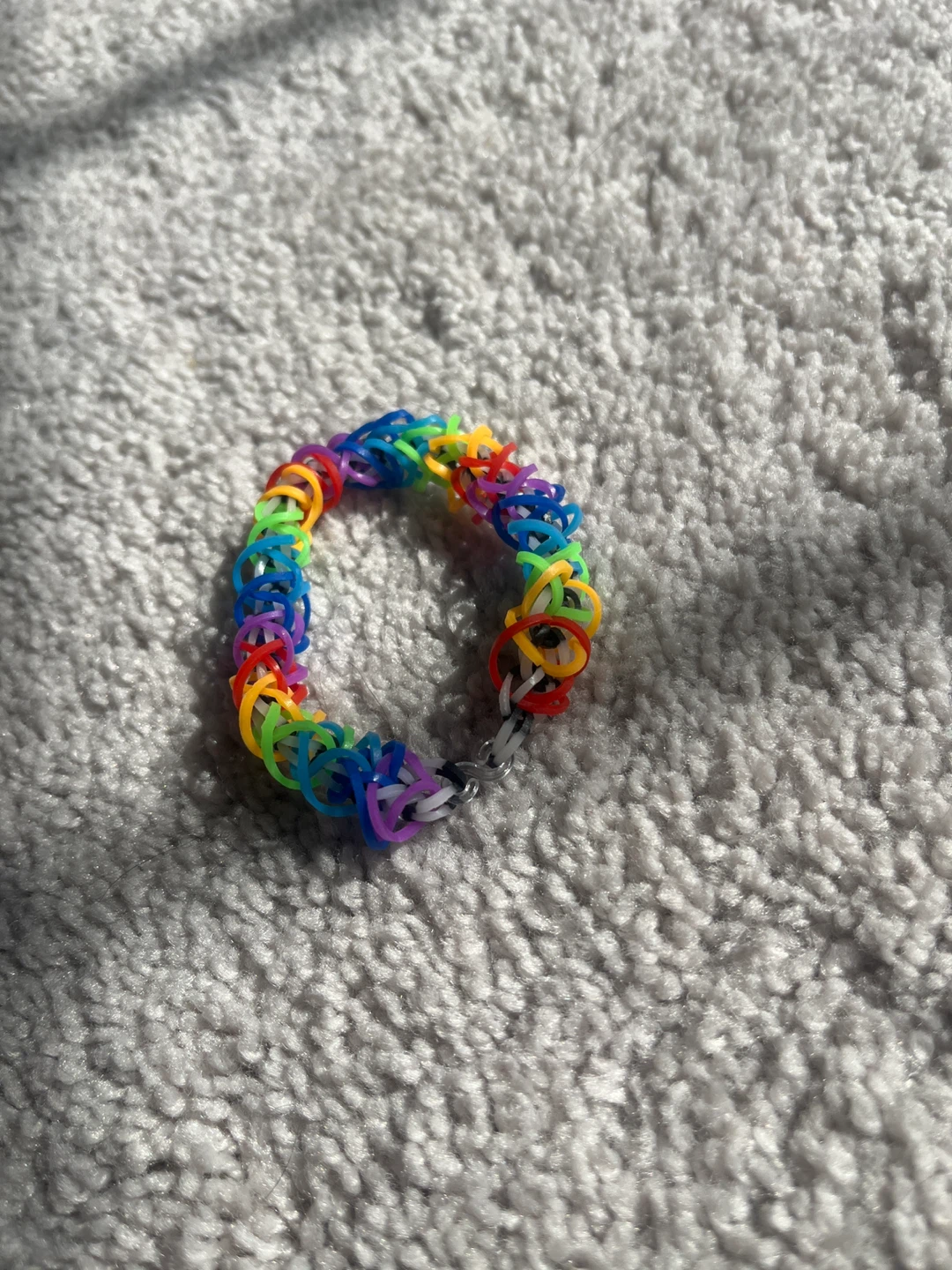 Rainbow Loom Band Bracelet - photo 2