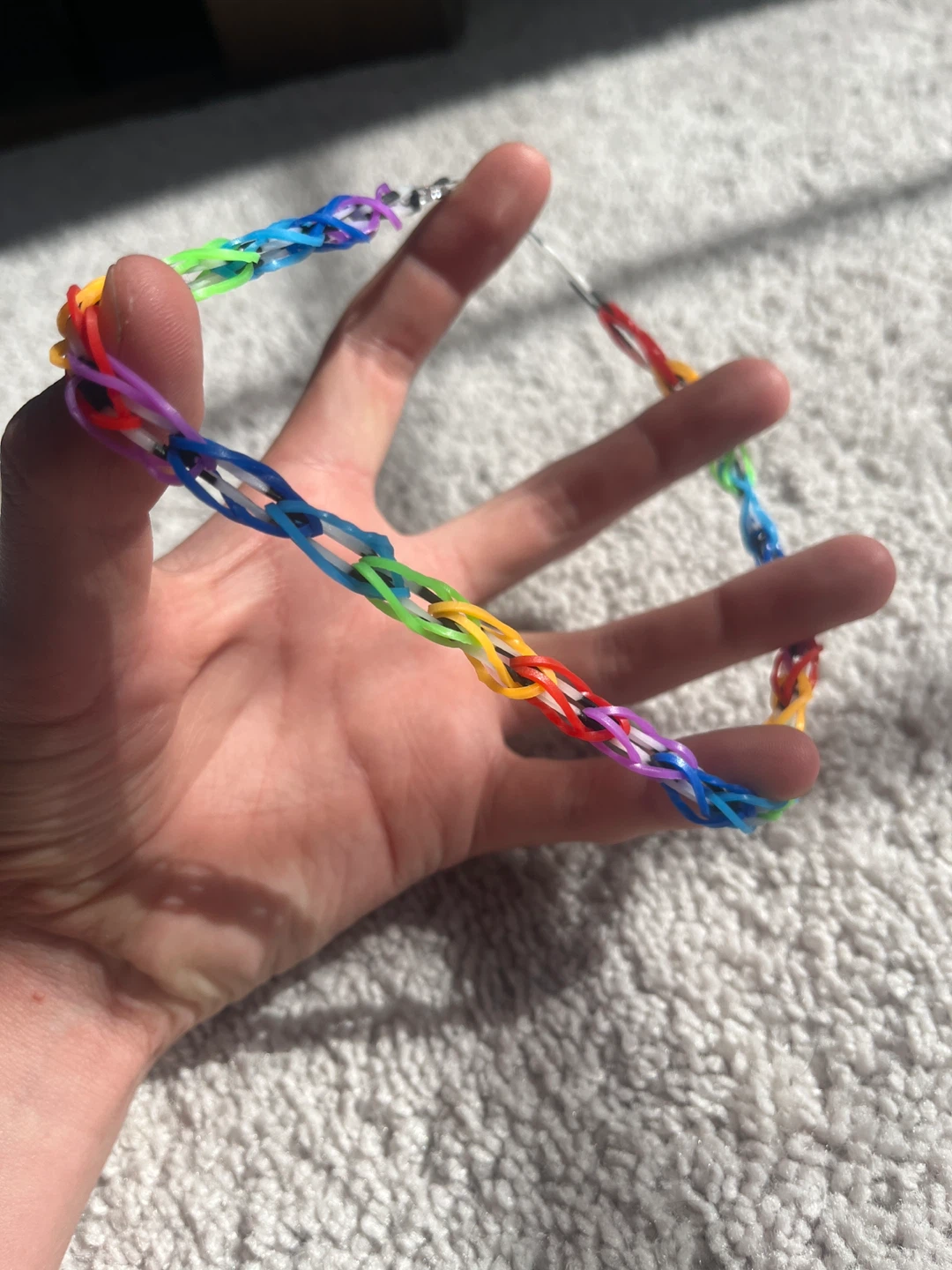 Rainbow Loom Band Bracelet - photo 4