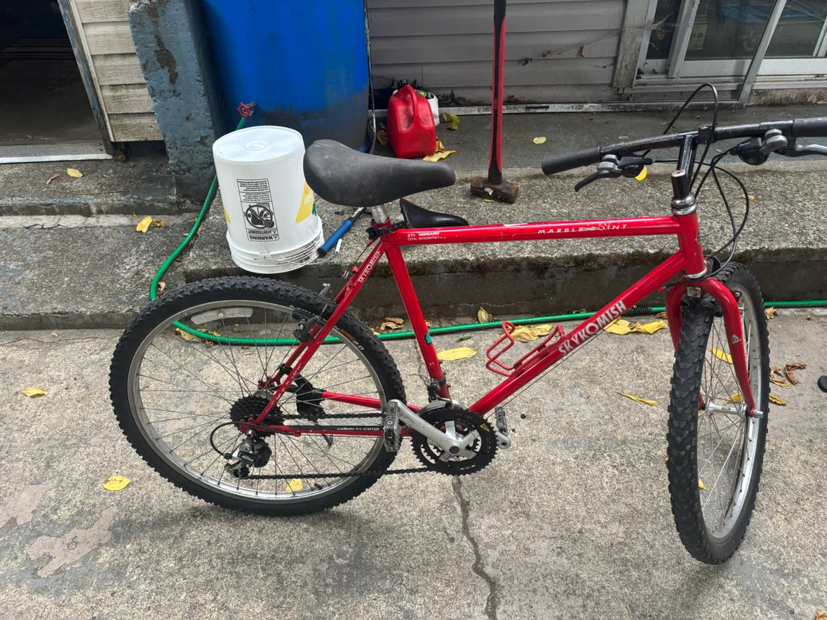 Red Skykomish Mountain Bike