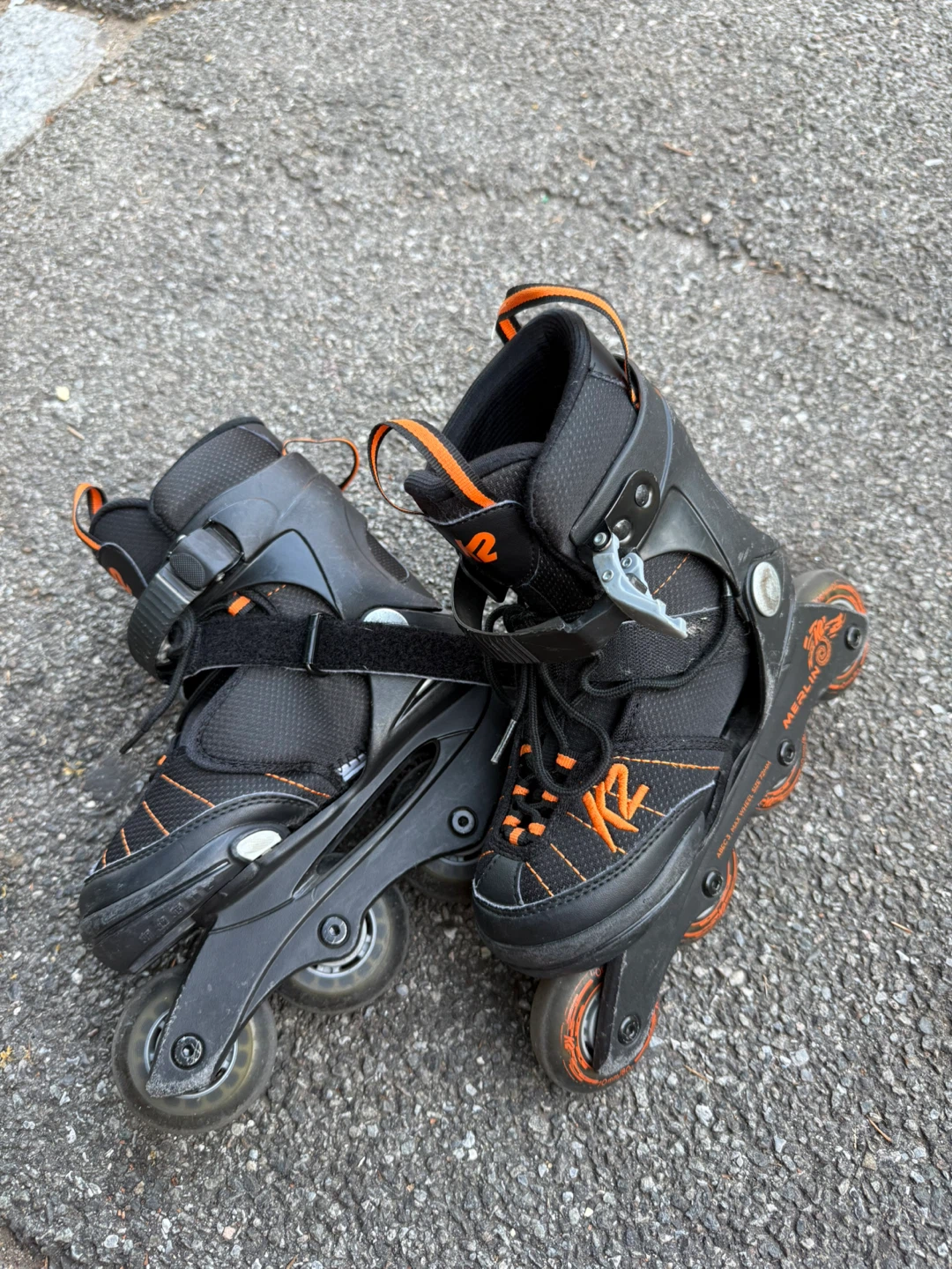 Merlin Boy Inline Skates - Youth Size 11-2 - photo 2