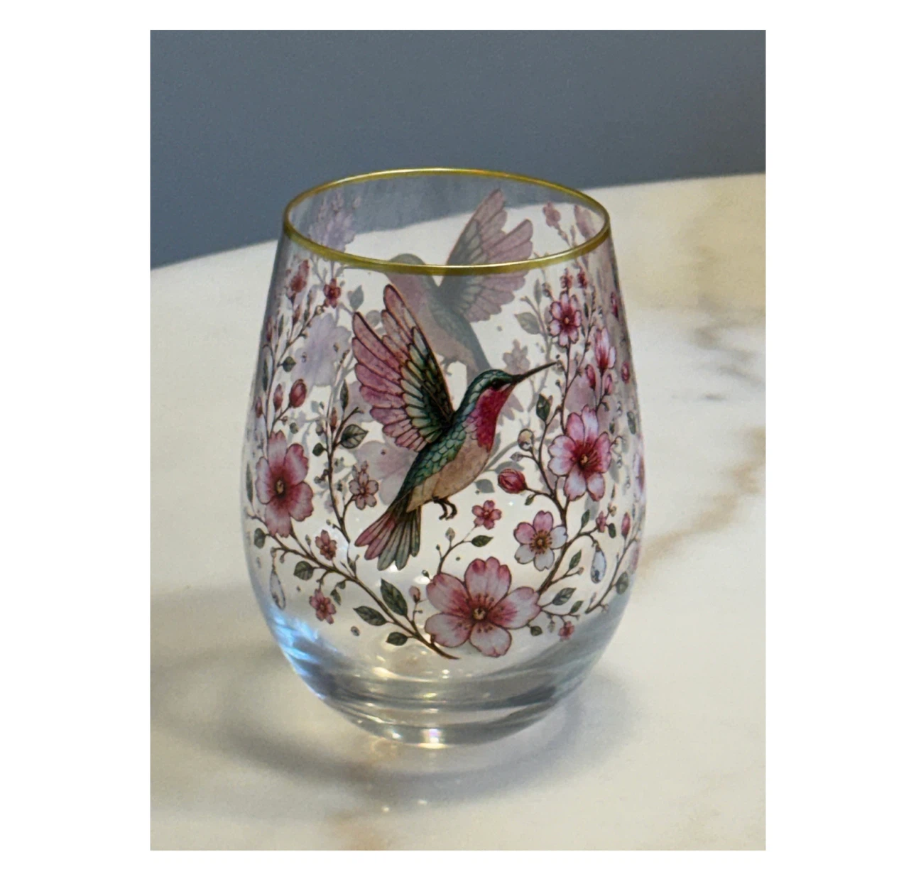 Brand new Floral Glass Cup Coffee Mug for Women - photo 2