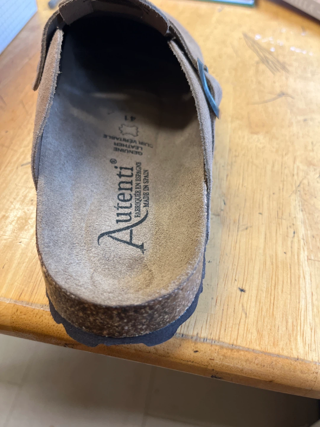 Autenti Genuine Leather Clogs Size 41 - photo 3