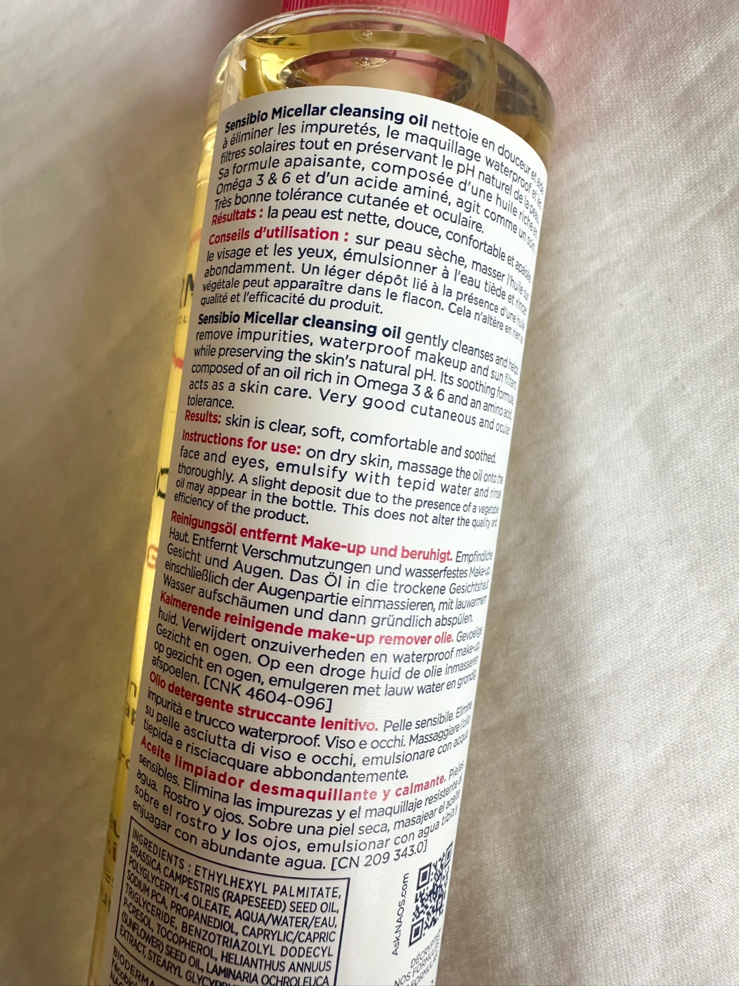 🆕 Bioderma Sensibio Micellar Cleansing Oil - photo 5
