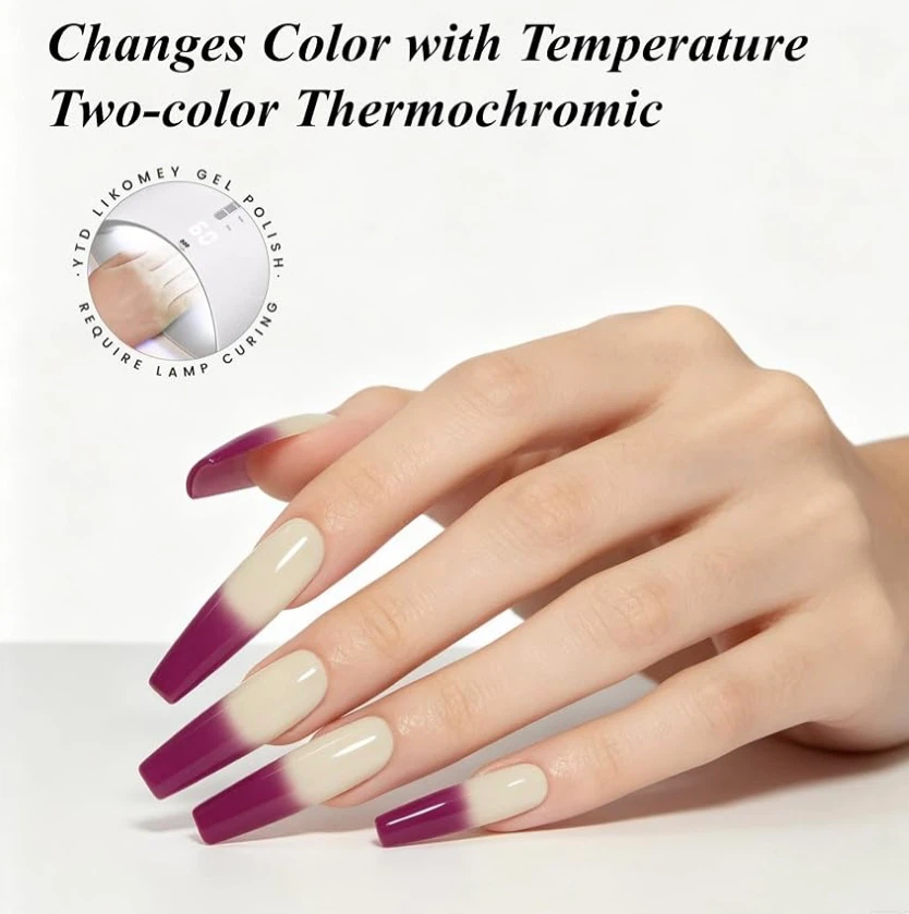 Likomey Temperature Changing Gel Nail Polish WB427 - photo 3