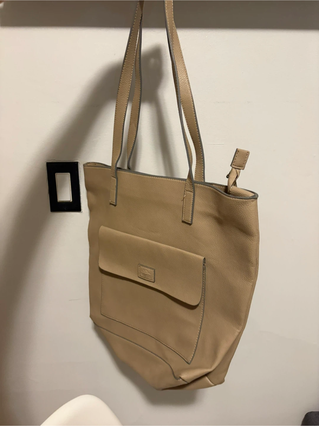 Roots 73 Tan Faux Leather Tote Bag - photo 3