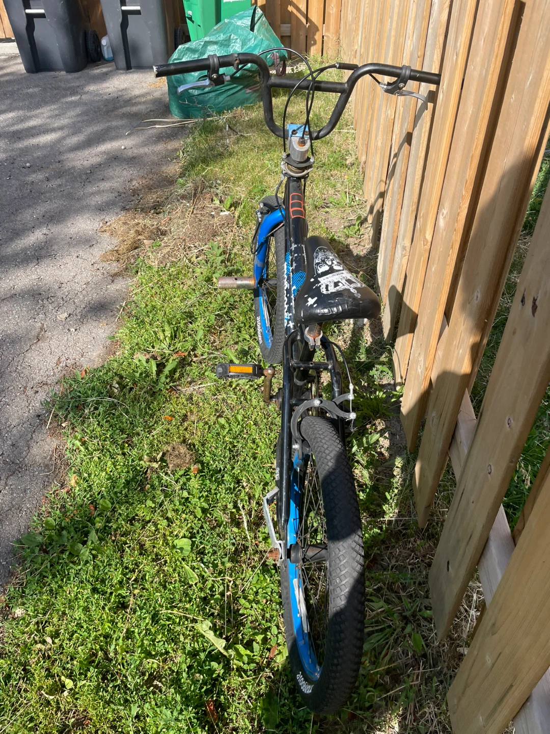 Bmx bike blue - photo 3