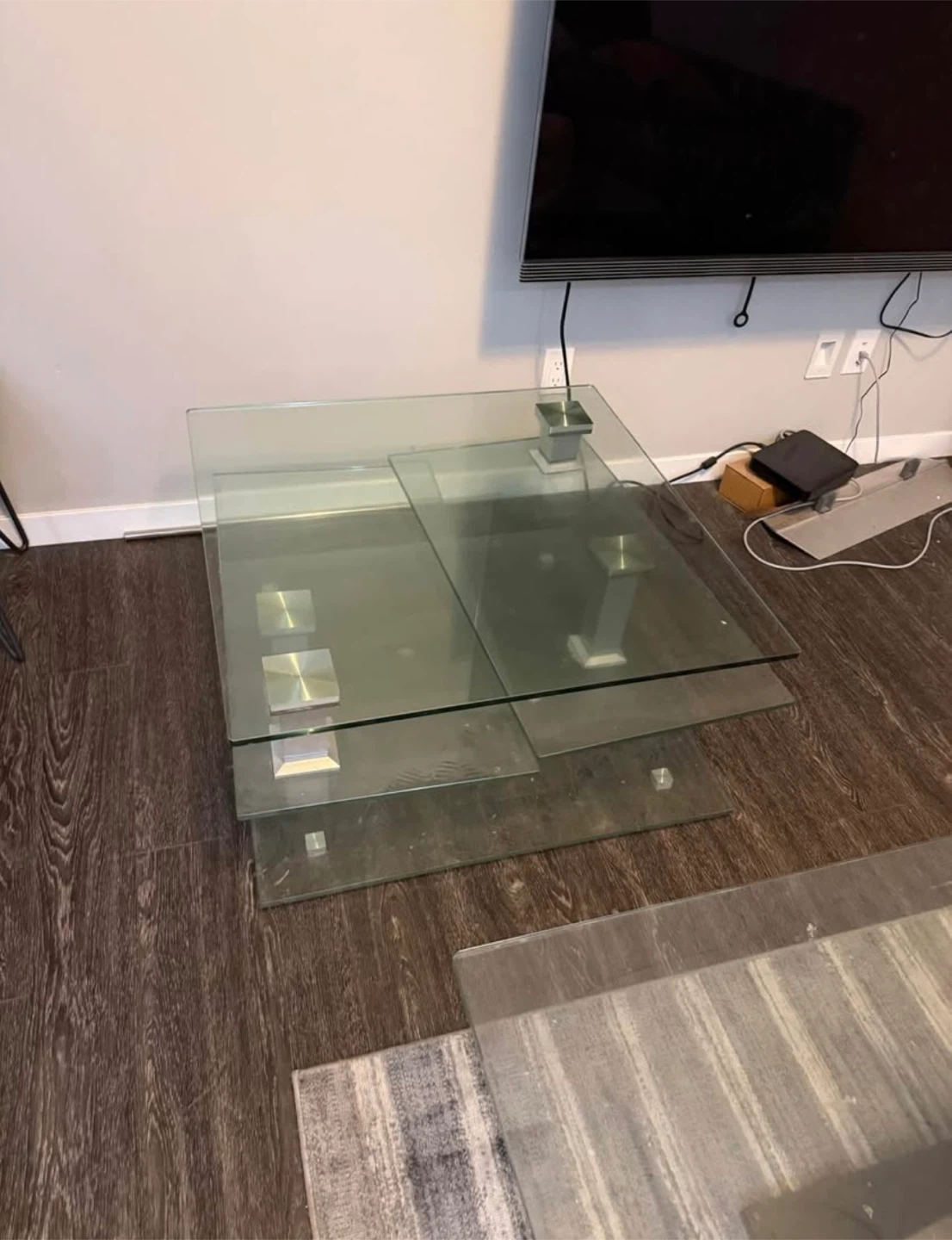 Modern Glass Coffee Table - photo 2