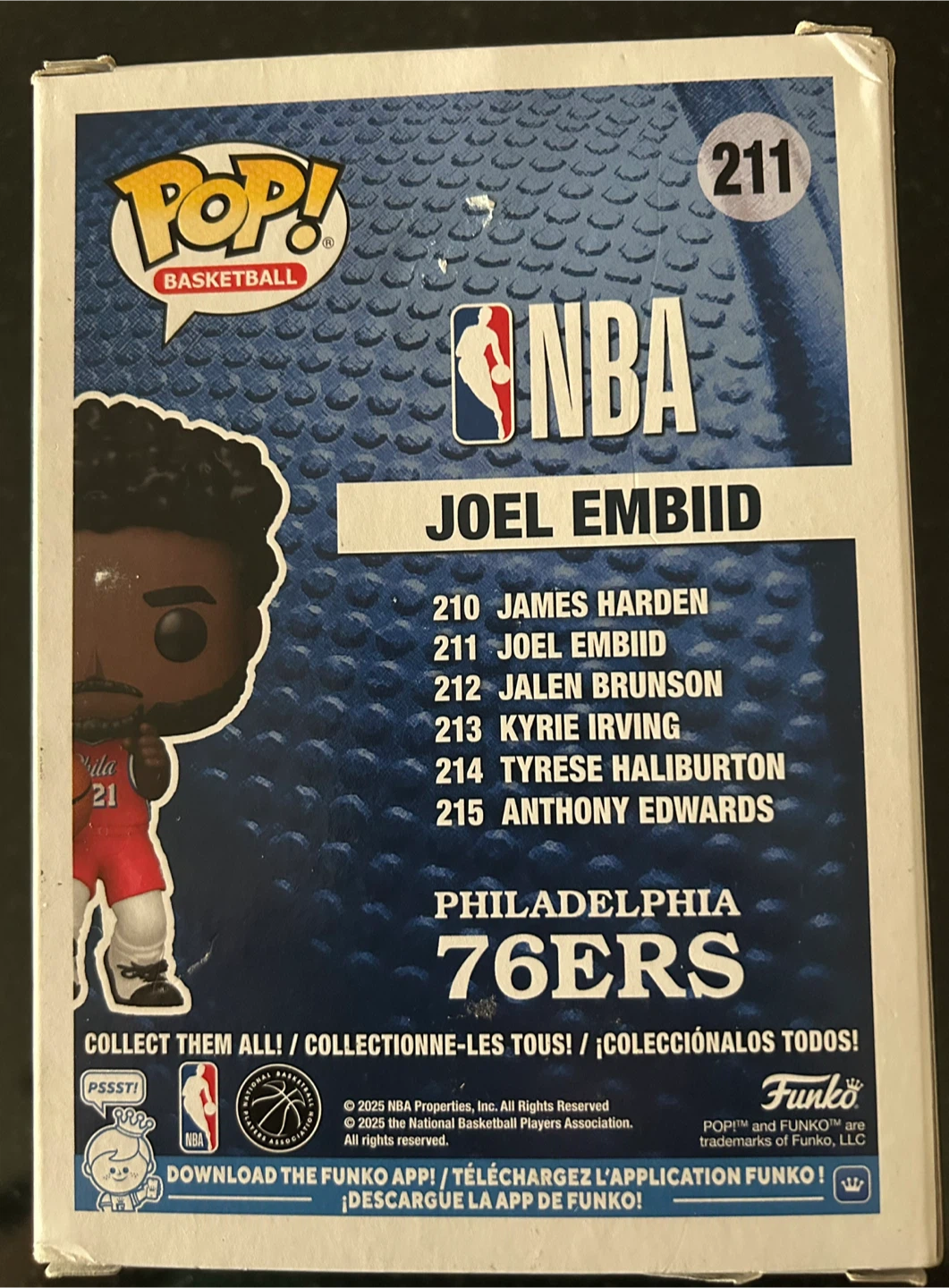 Funko Pop! Basketball Joel Embiid #211 - photo 4
