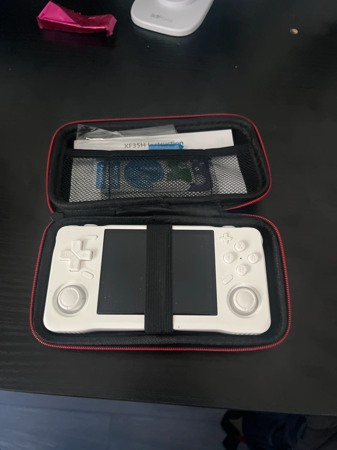 Retro Handheld Game Console White - photo 2