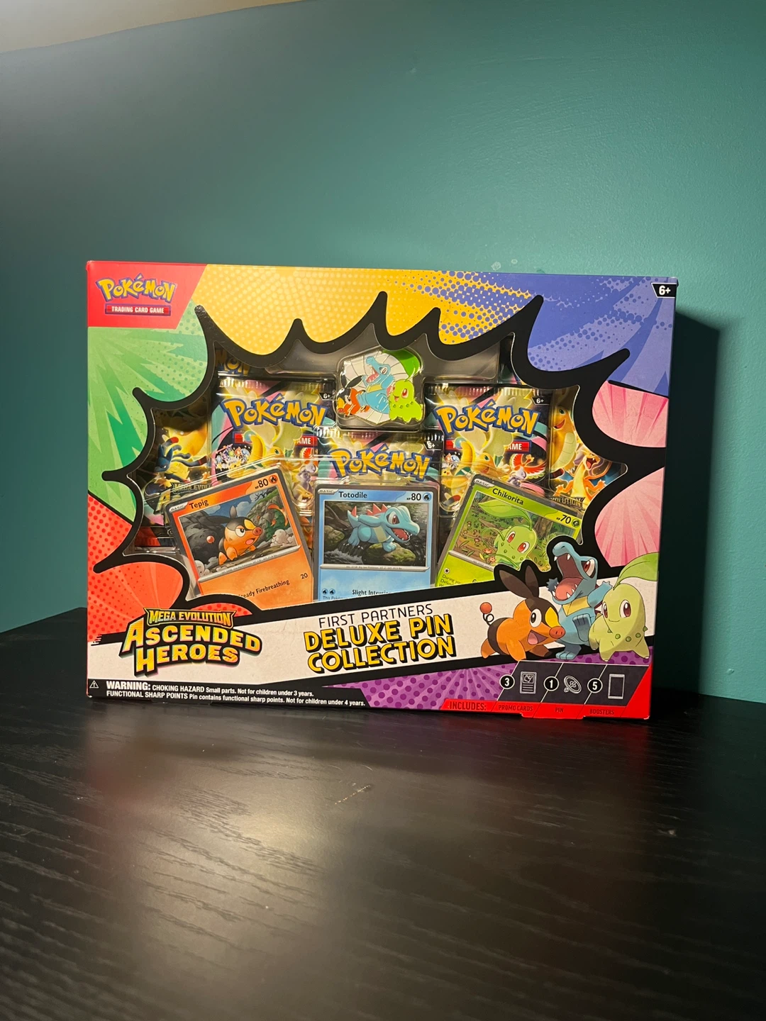Pokémon Mega Evolution Ascended Hero’s Deluxe Pin Collection