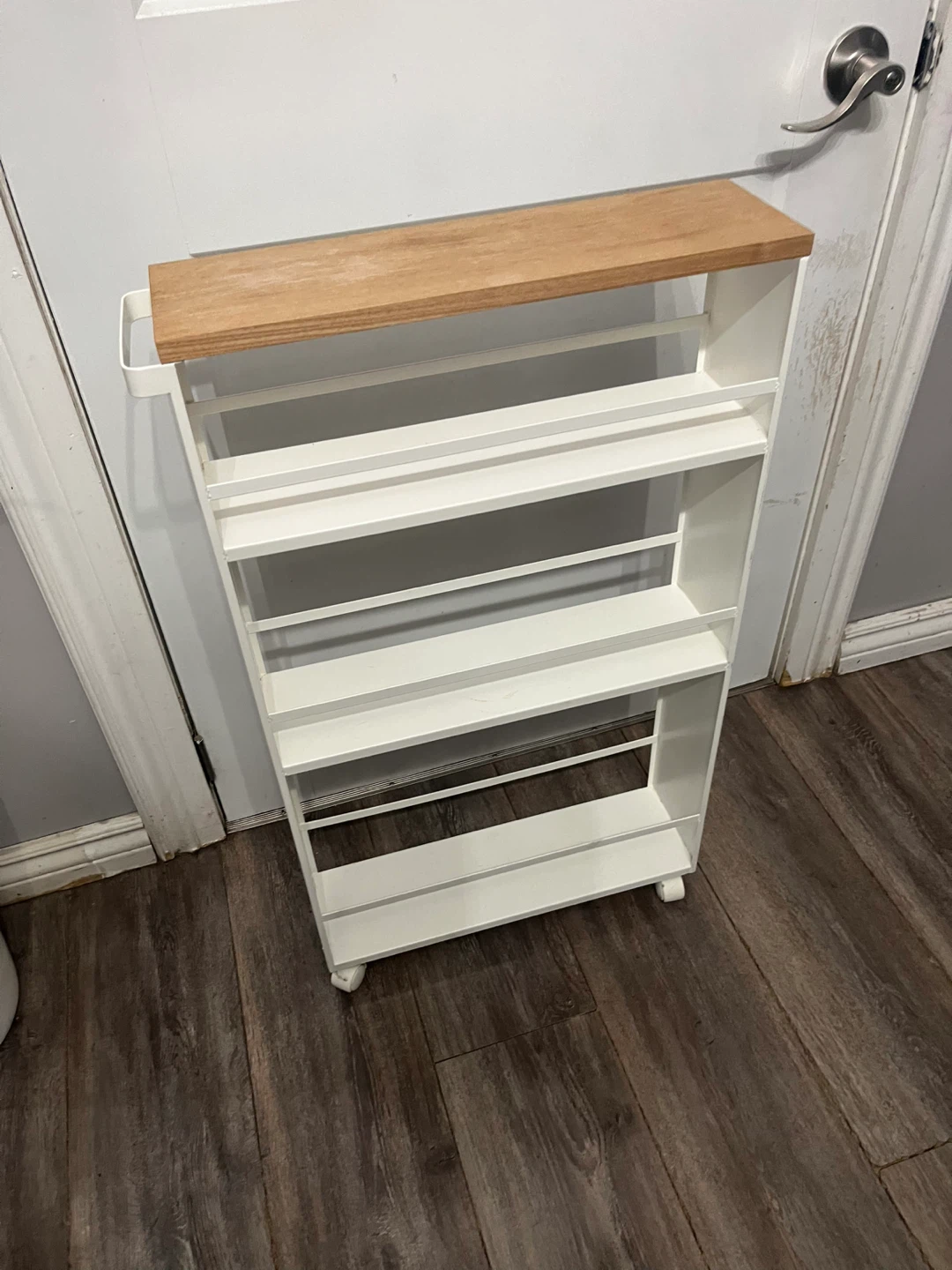 Yamazaki Home Slim Rolling Storage Cart