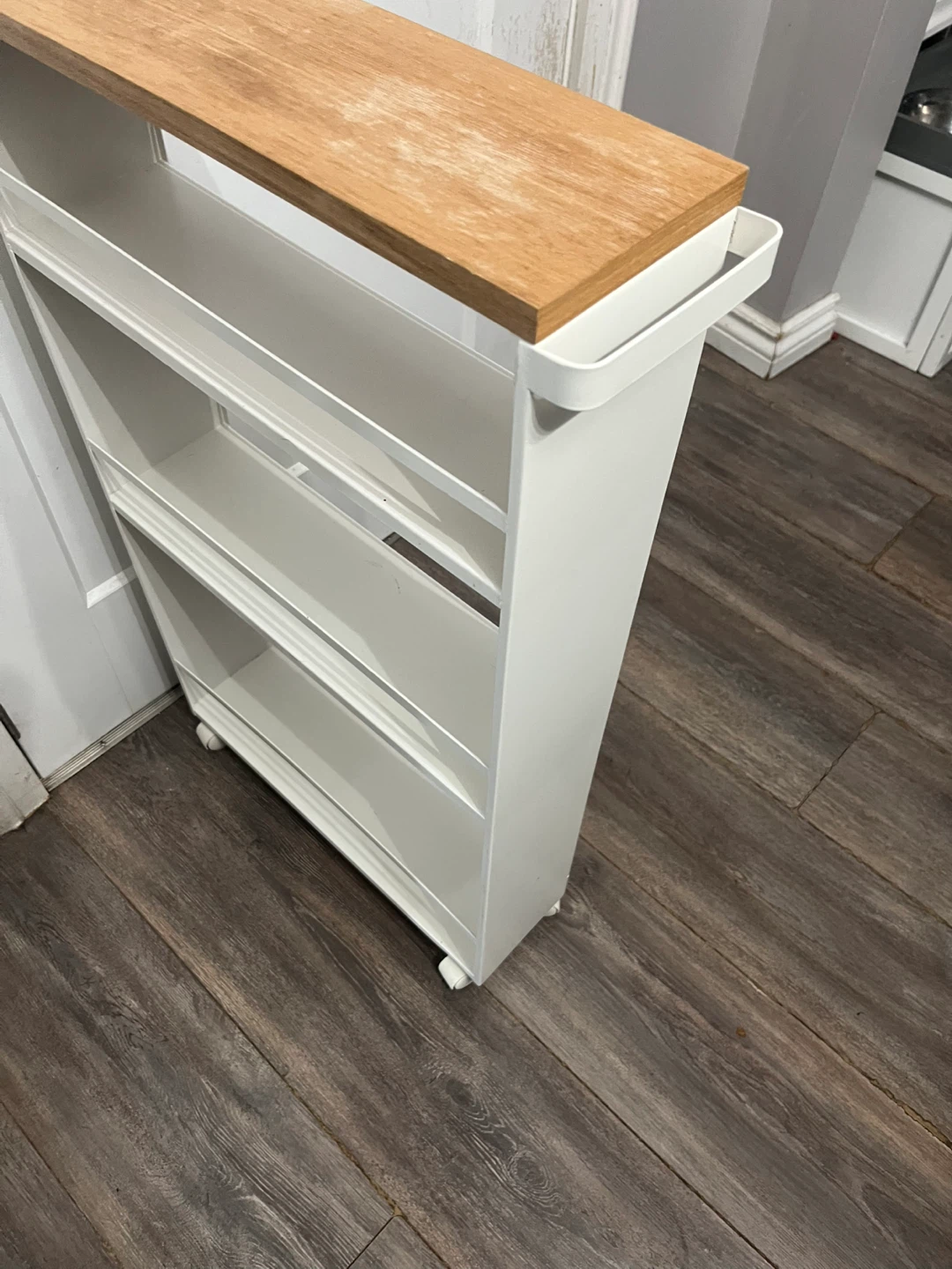 Yamazaki Home Slim Rolling Storage Cart - photo 3