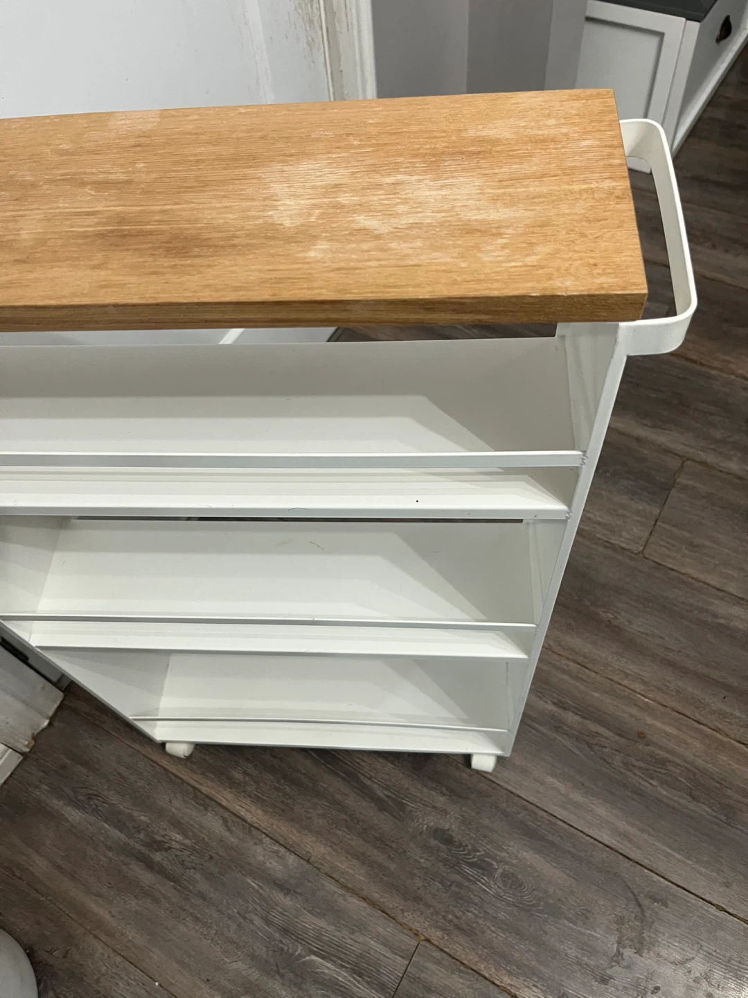 Yamazaki Home Slim Rolling Storage Cart - photo 4