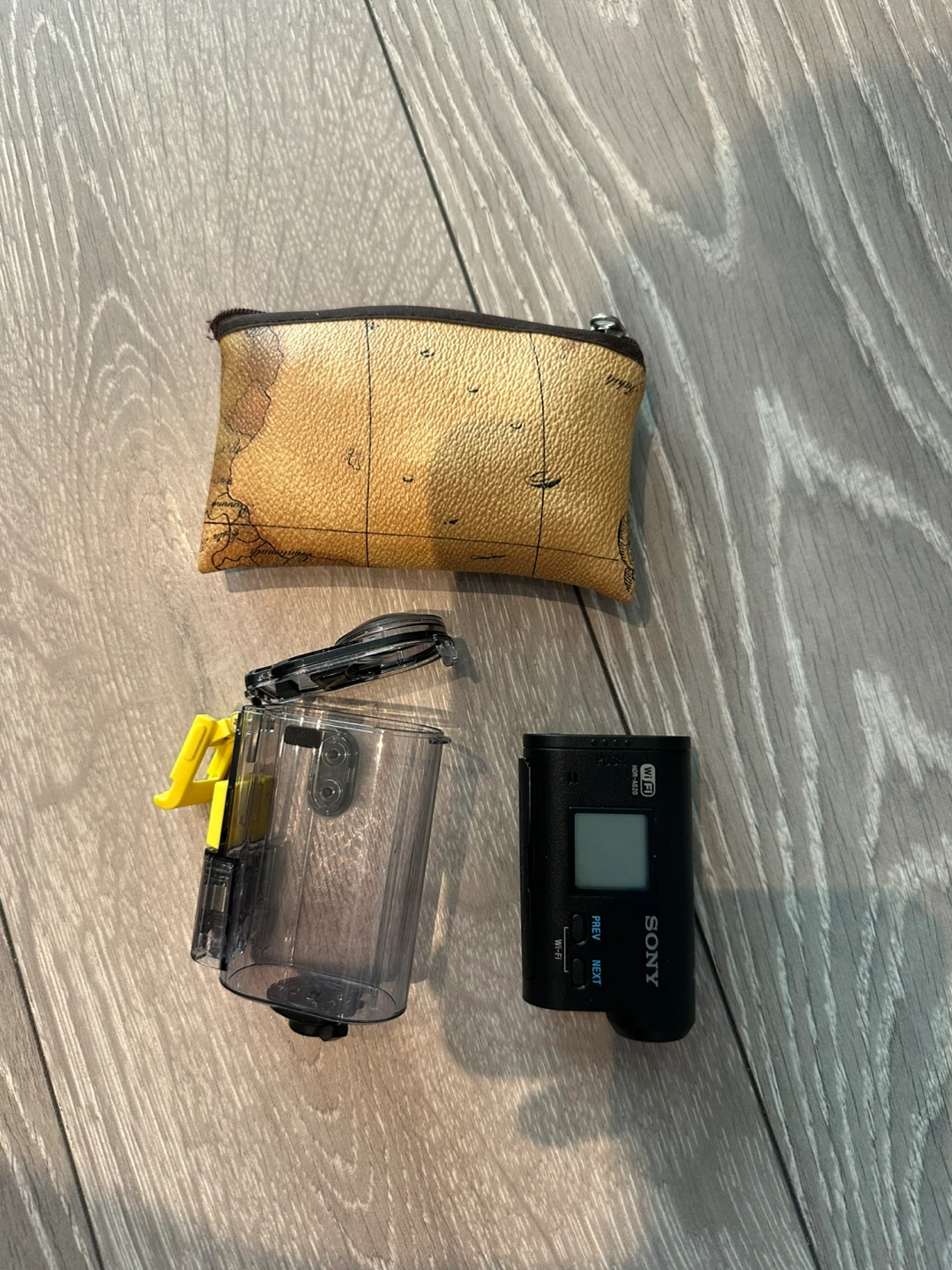Sony Action Camera with Waterproof Case
