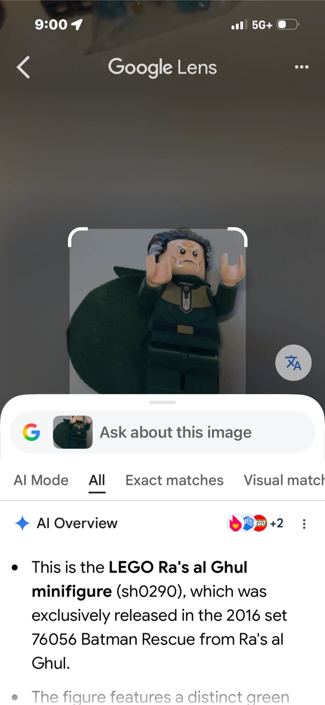 LEGO Ra’s al Ghul minifigs (2) only - photo 4