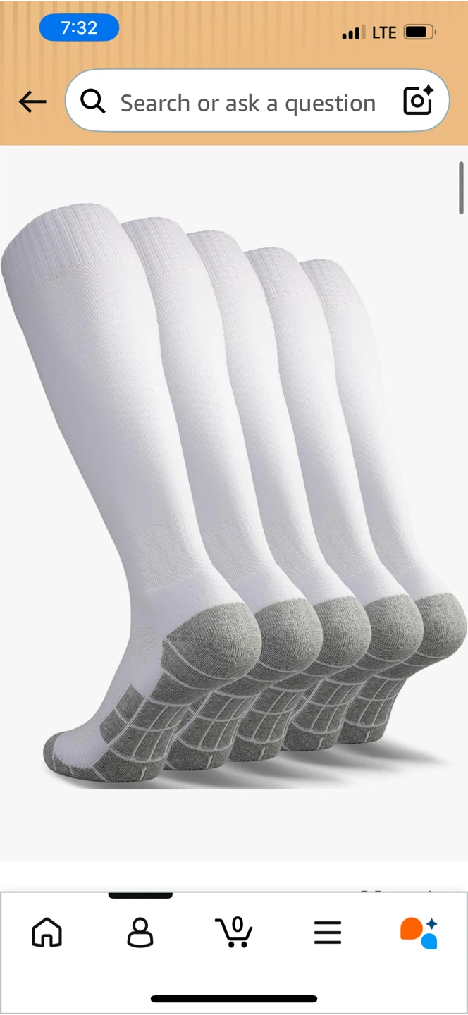 Soccer socks men’s large