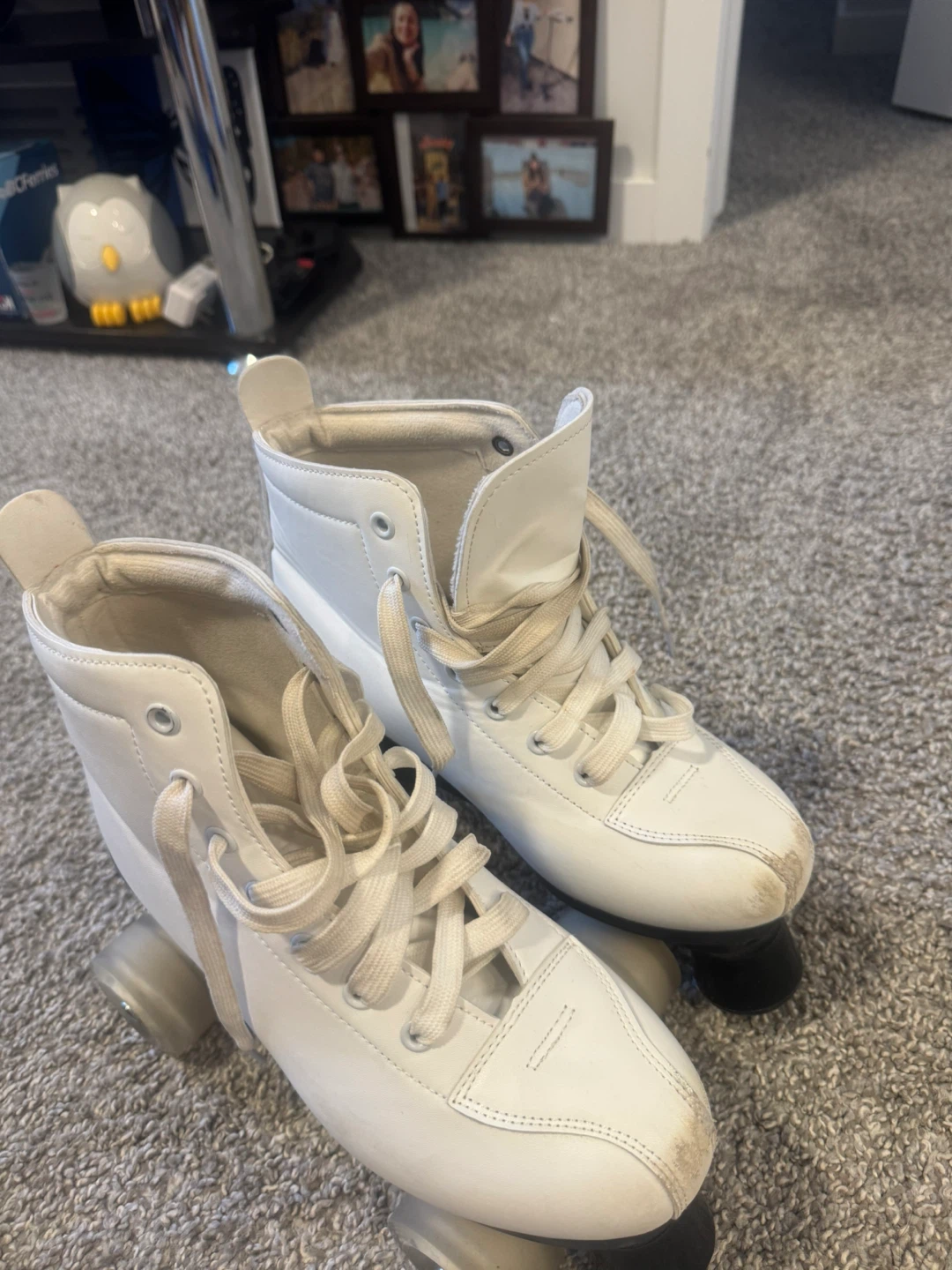 White Roller Skates