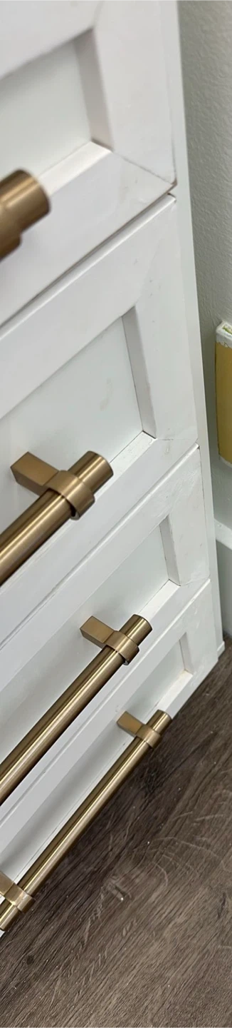 White 5-Drawer Chest - photo 2