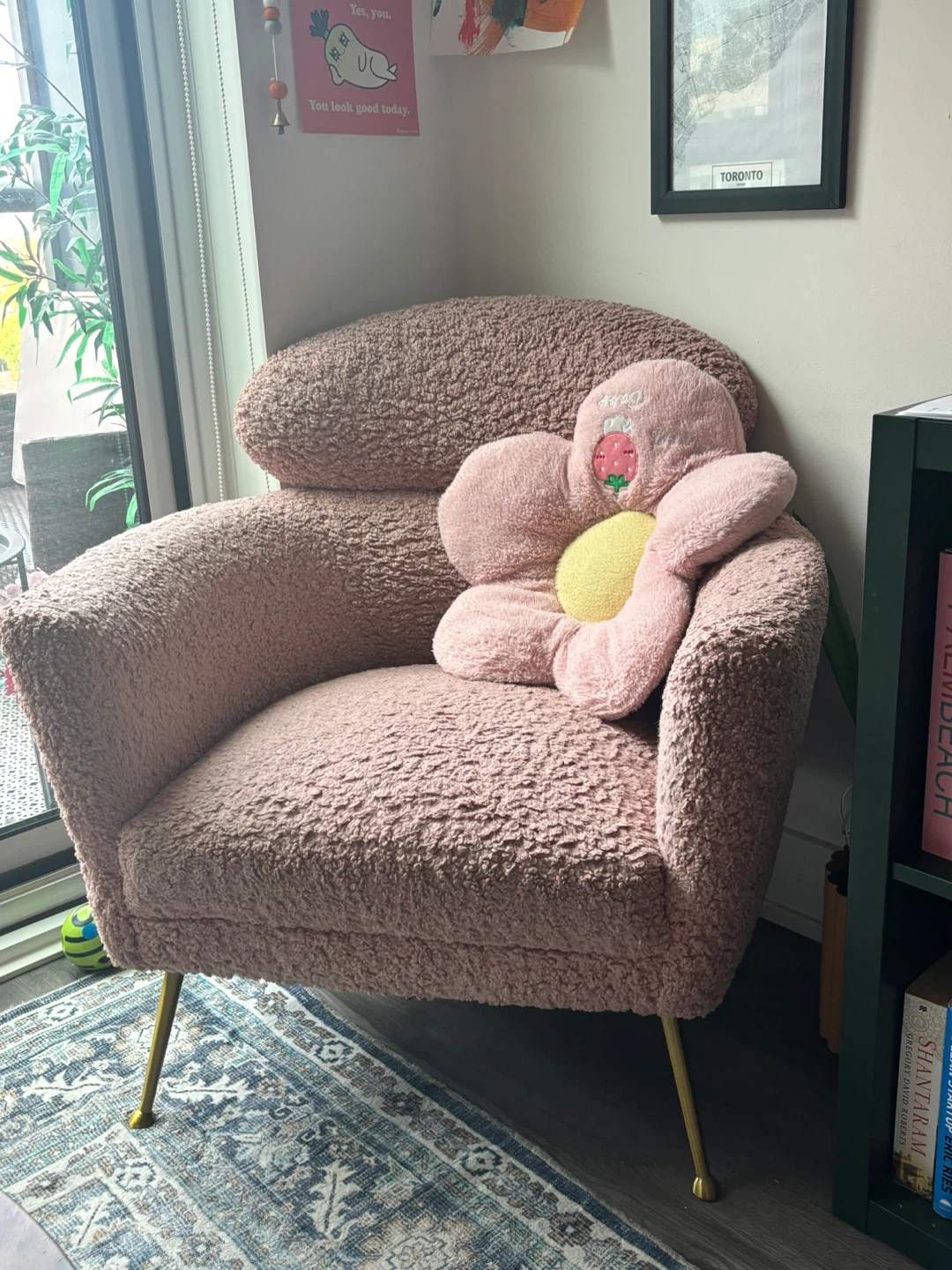 Pink Teddy Bear Armchair