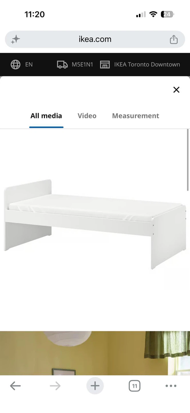 IKEA Single Bed Frame