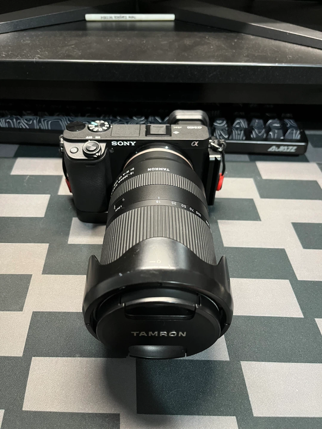 Sony a6400 with tamron 18-300mm low shutter count