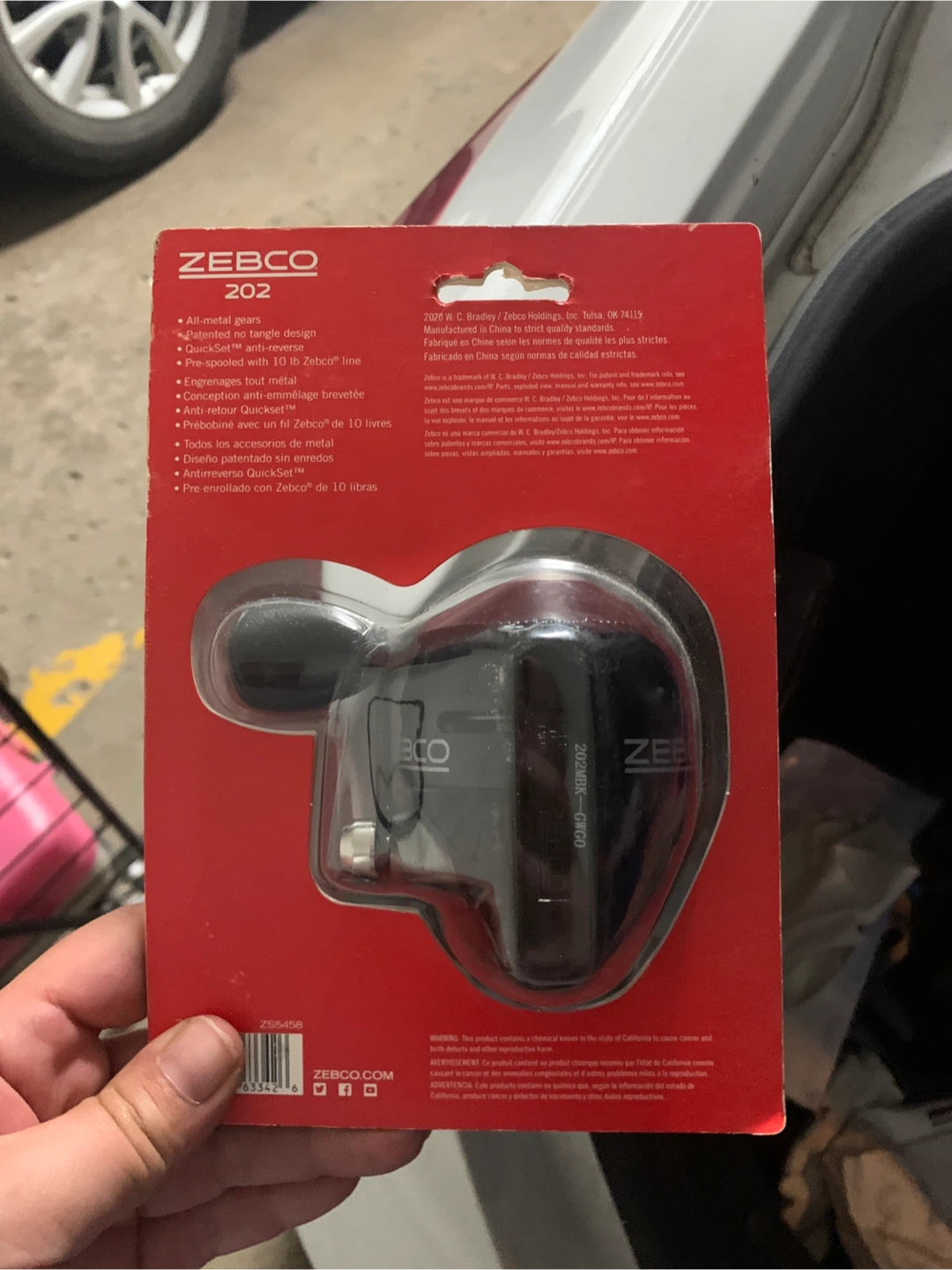 Zebco 202 Spincast Fishing Reel - photo 2