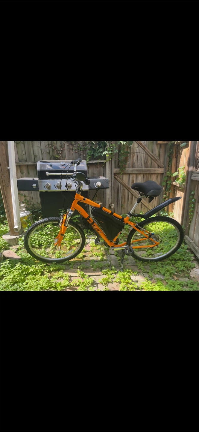 Orange Mountain Bike