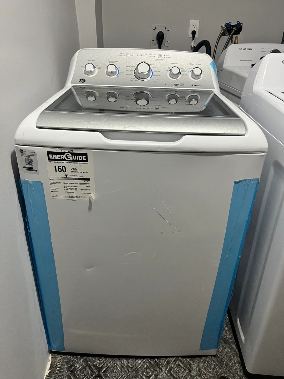 GE Adora Top Load Washing Machine