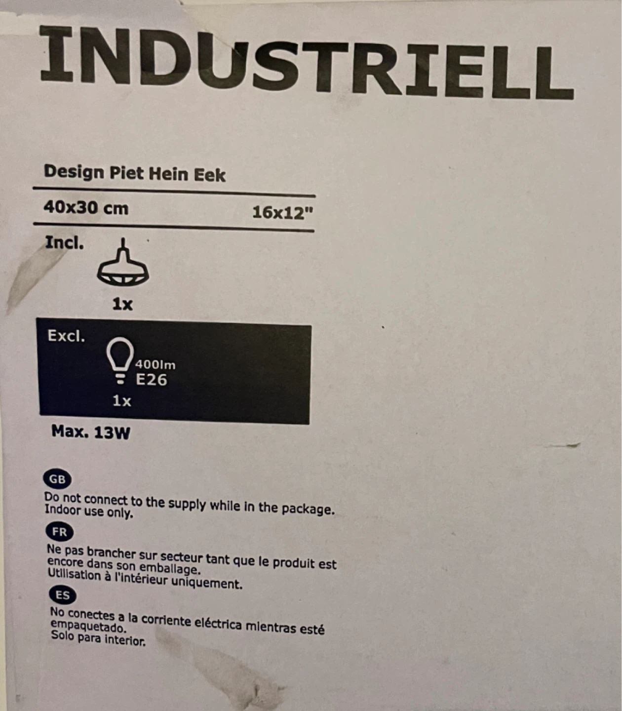 IKEA INDUSTRIELL Pendant Lamp - photo 2