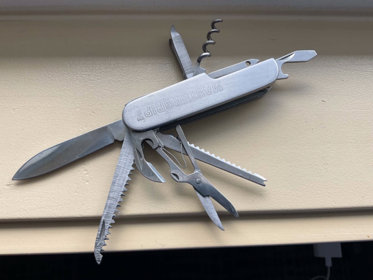 MasterGrip Stainless Steel Multi-Tool Knife