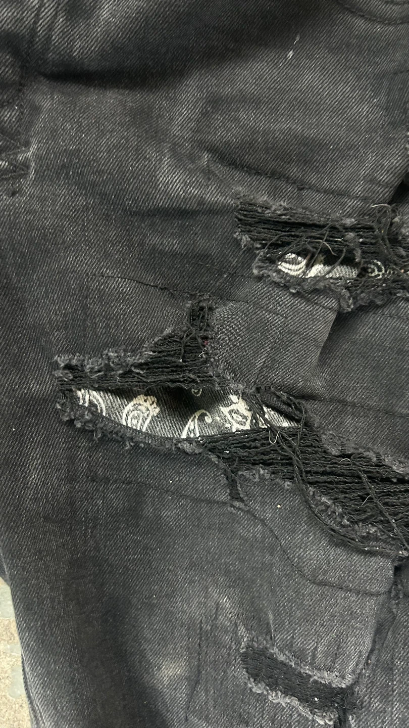 Ksubi Black Distressed Jeans - photo 4