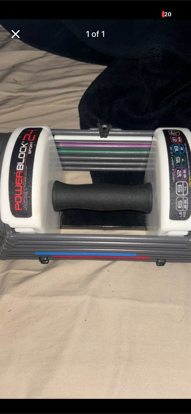 PowerBlock 24 Sport Adjustable Dumbbell