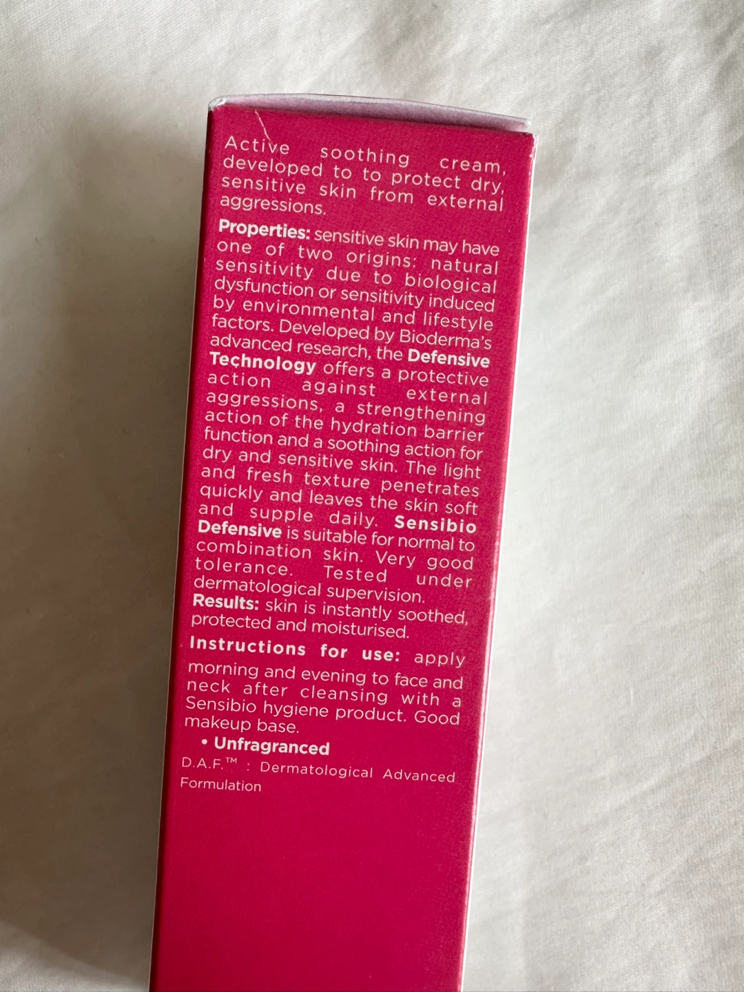 🆕 Bioderma Sensibio Defensive Active Soothing Cream - photo 2