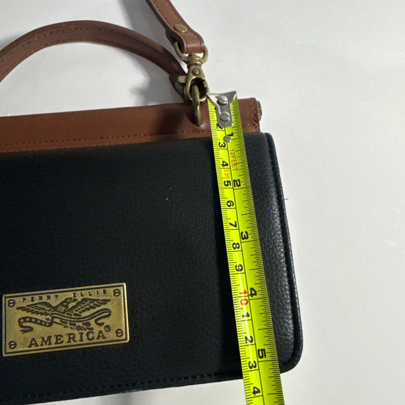 Vintage Perry Ellis Crossbody Bag strap adjustable - photo 5