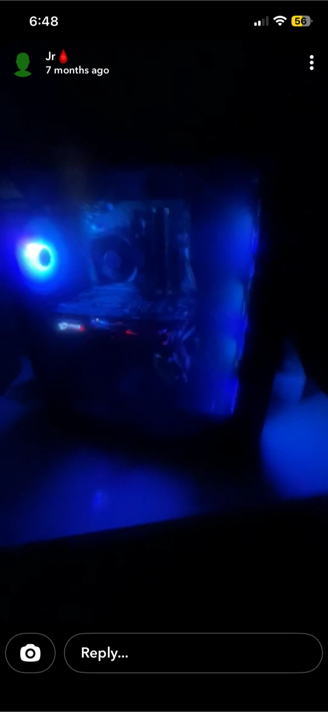 Gaming PC Case with RGB Fans - photo 2