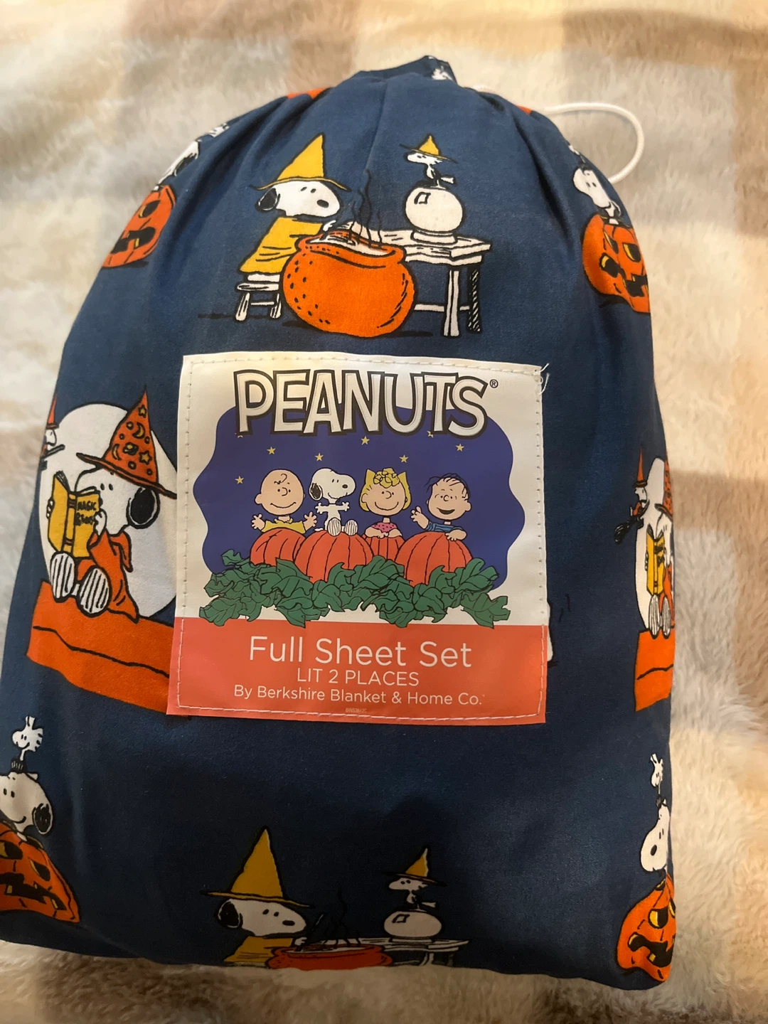 Peanuts Halloween Full Sheet Set