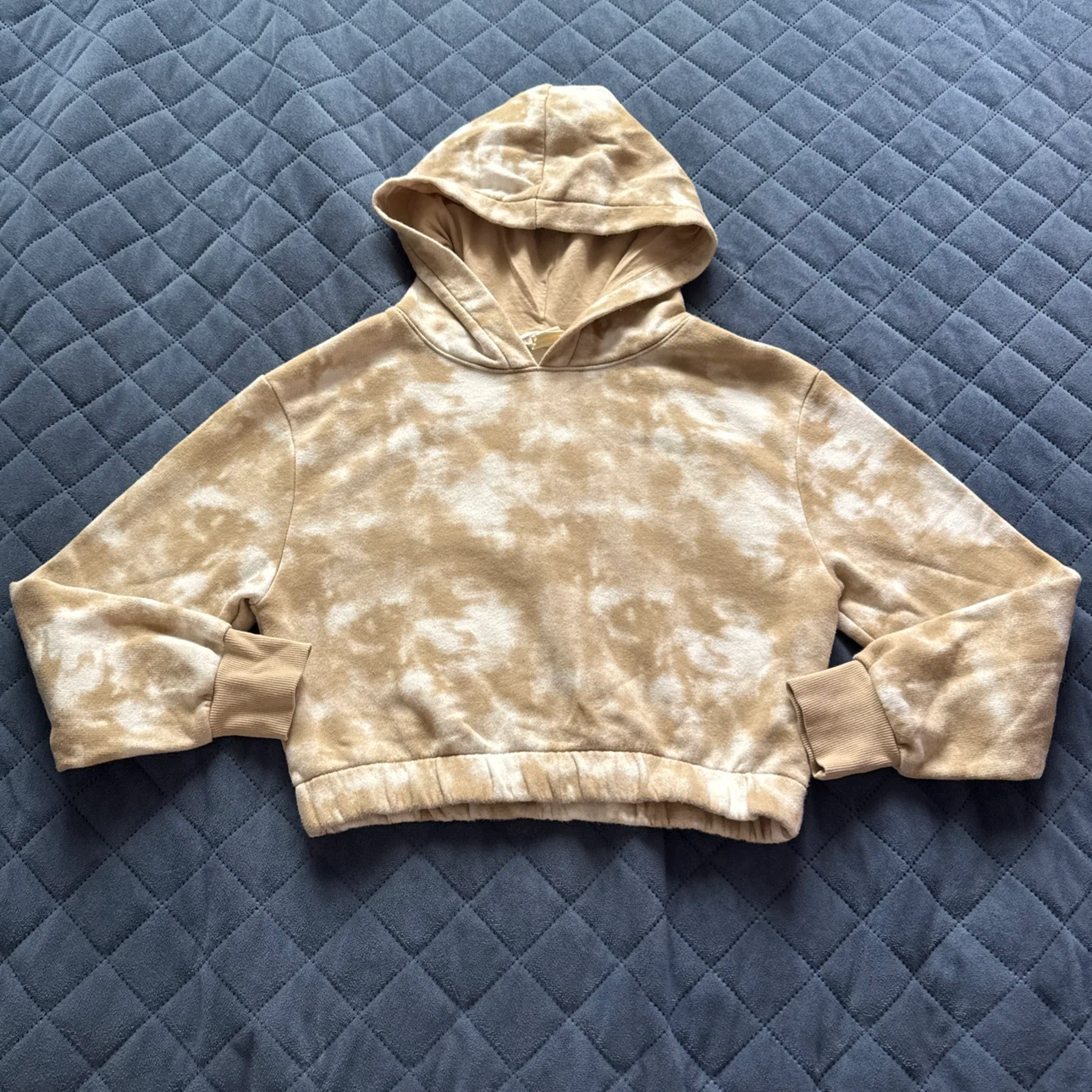 H&M Tie-Dye Cropped Hoodie size 8/10 kids