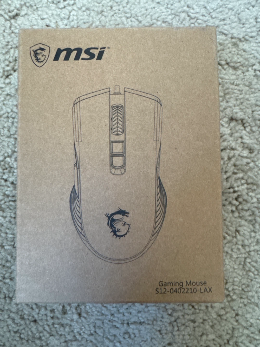 MSI Gaming Mouse S12-0402210-LAX