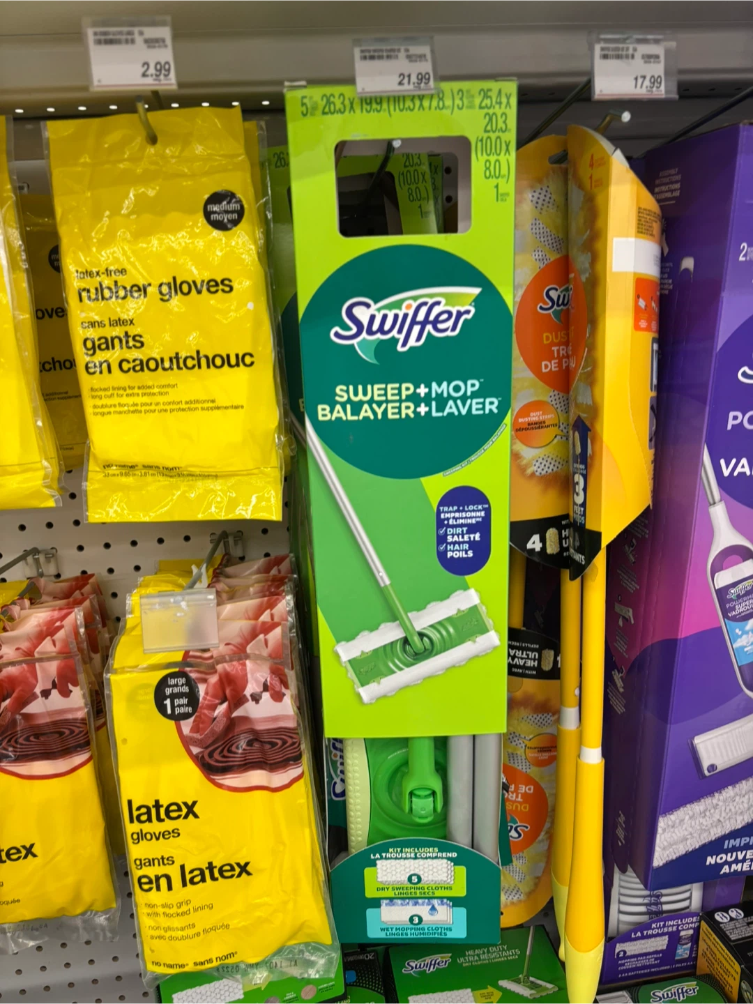 Swifter mop only not kit used lightly