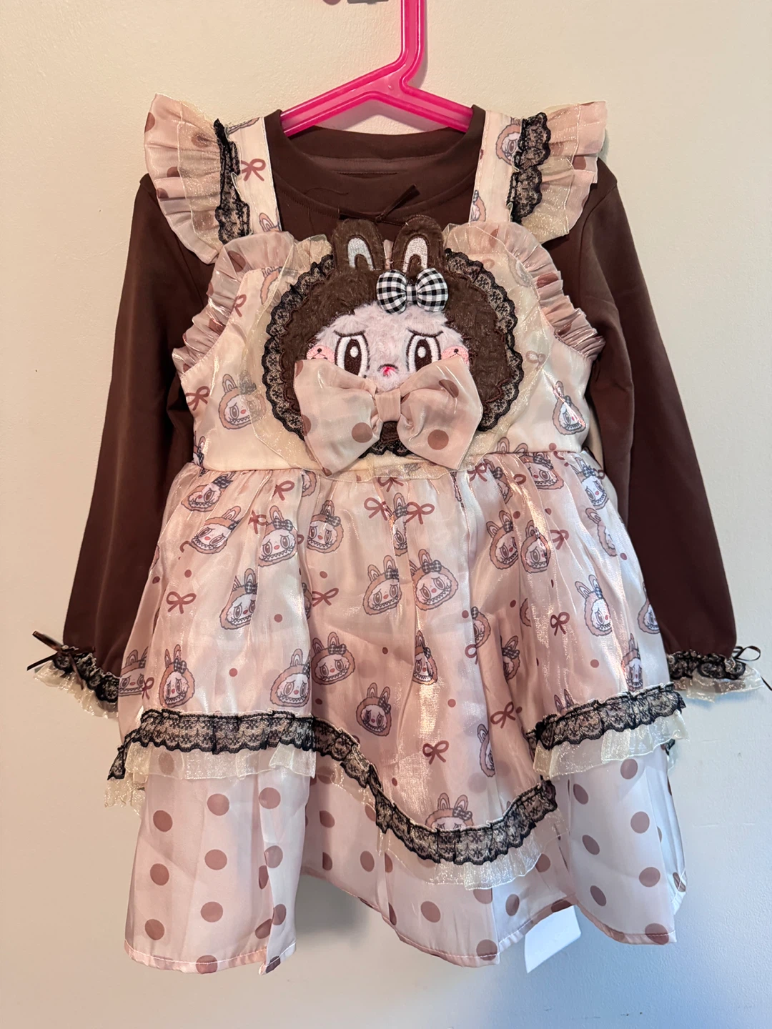 3 Pc Labubu all Season dress 5-6T