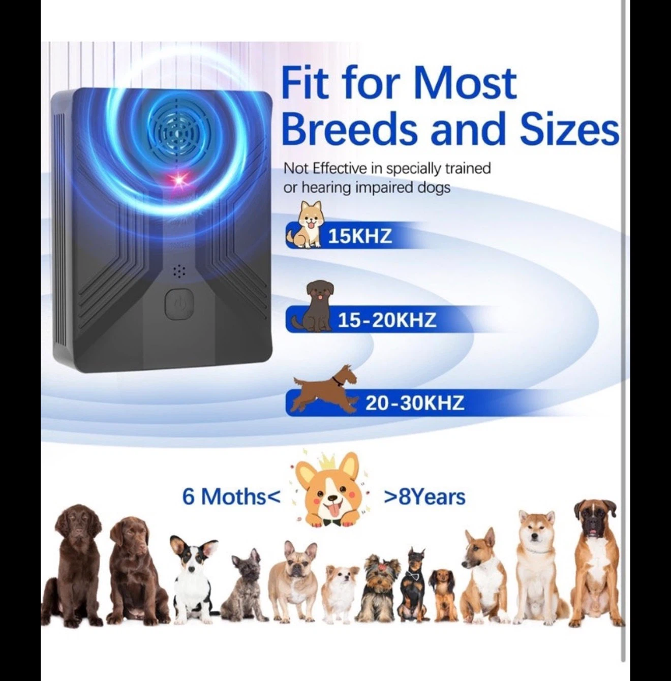 Ultrasonic Dog Repeller Bark Control Device - photo 5