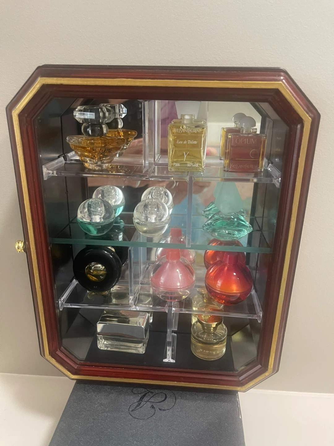 Wooden Display Cabinet with Glass Doors - photo 4